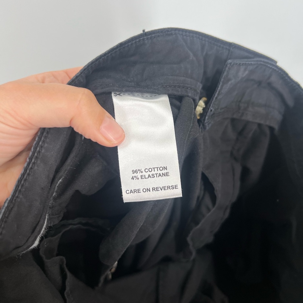 Billy Reid Black High Rise Trouser Pants - Picture 7 of 7